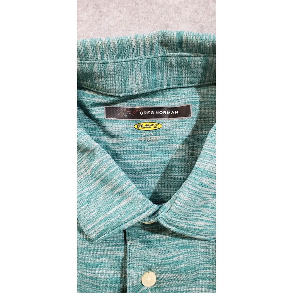 Greg Norman Play Dry Men's Short Sleeve Golf Polo Shirt Size XL - Picture 6 of 8